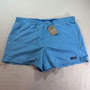 NWT Patagonia Women’s Baggies Shorts 5” Blue Sz XL